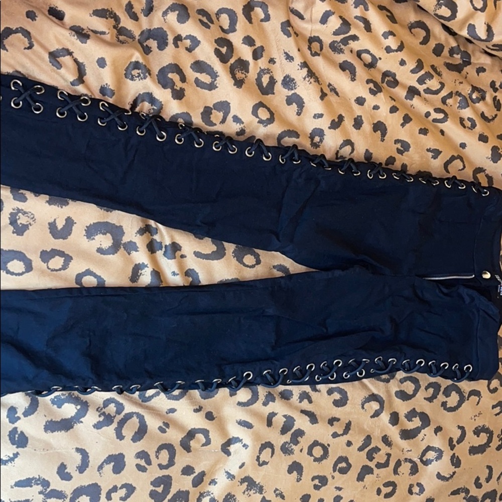 Laced up Pants